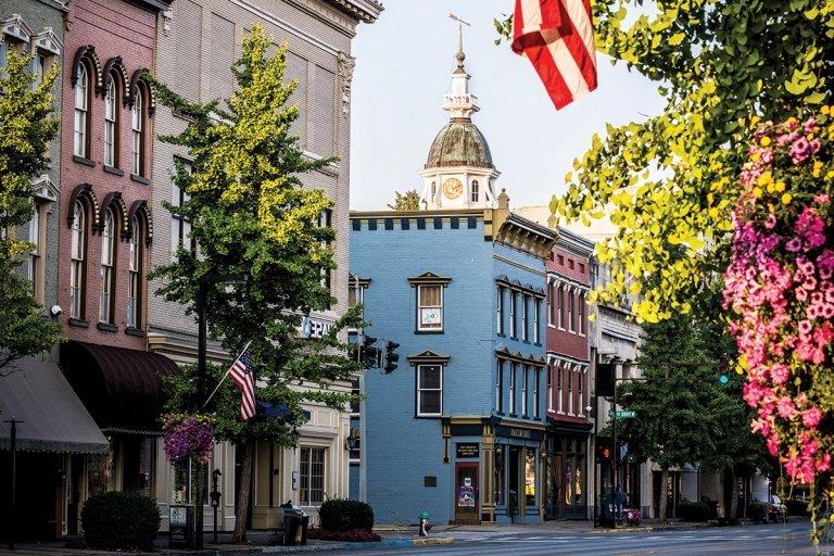 Main Street in Danville, Kentucky